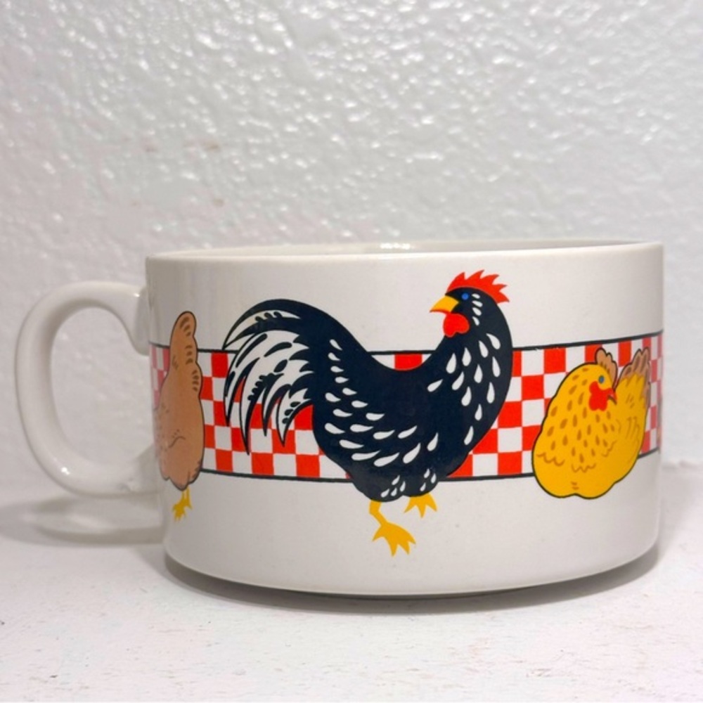 Farmhouse Chicken Design Mug
